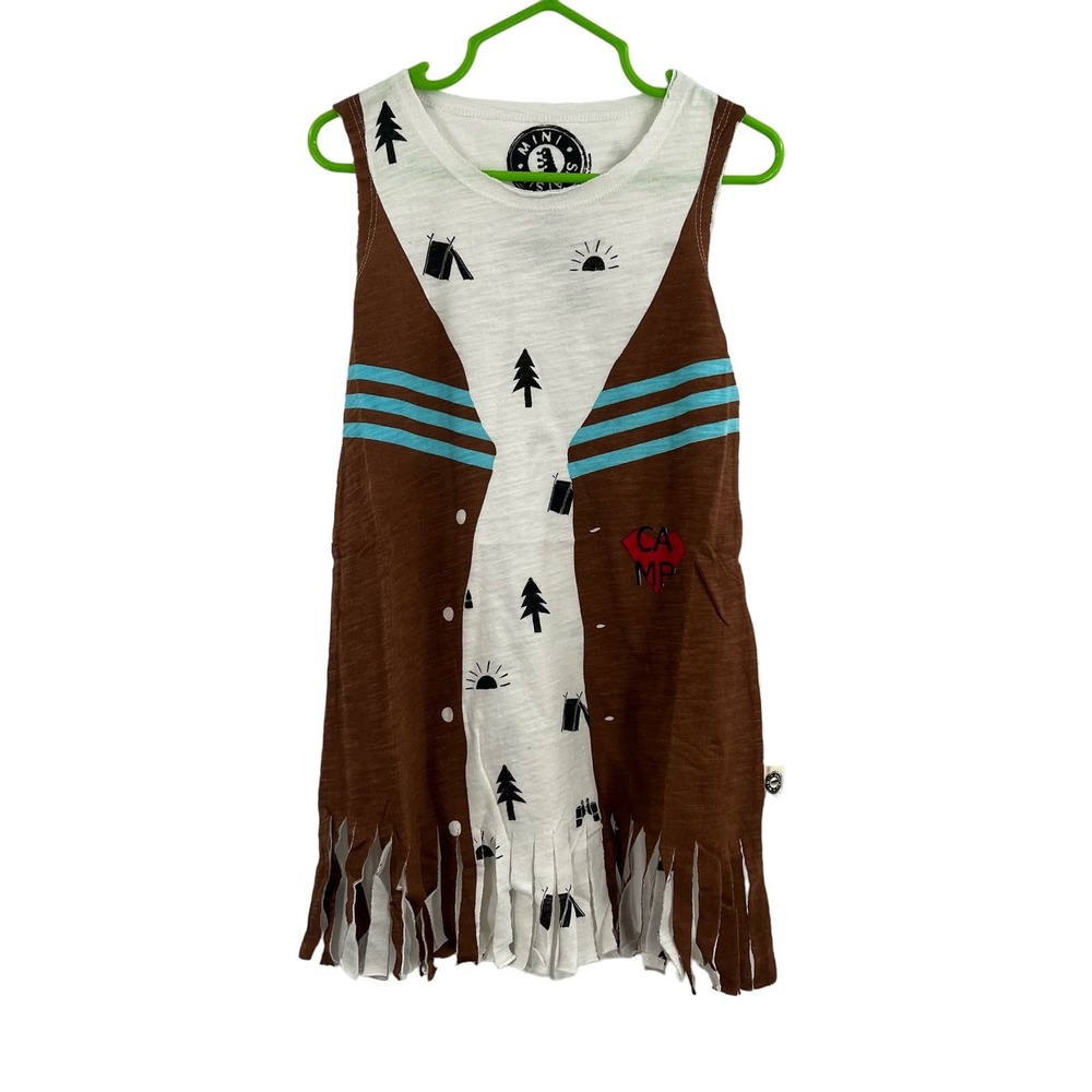 Mini Shatsu I Love Camp‎ Fringe Dress Size 3T New